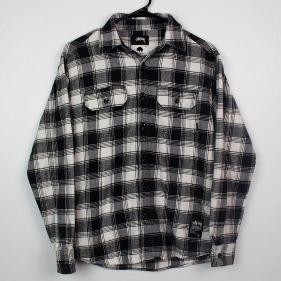 Stussy Other - Stussy Buffalo Soldiers Plaid Flannel Shirt